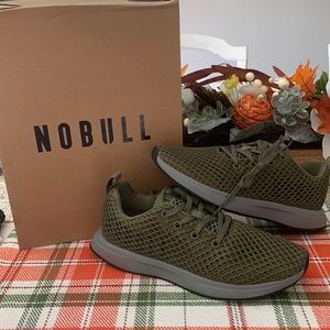 NOBULL Diamond Mesh Runner Moss Grey